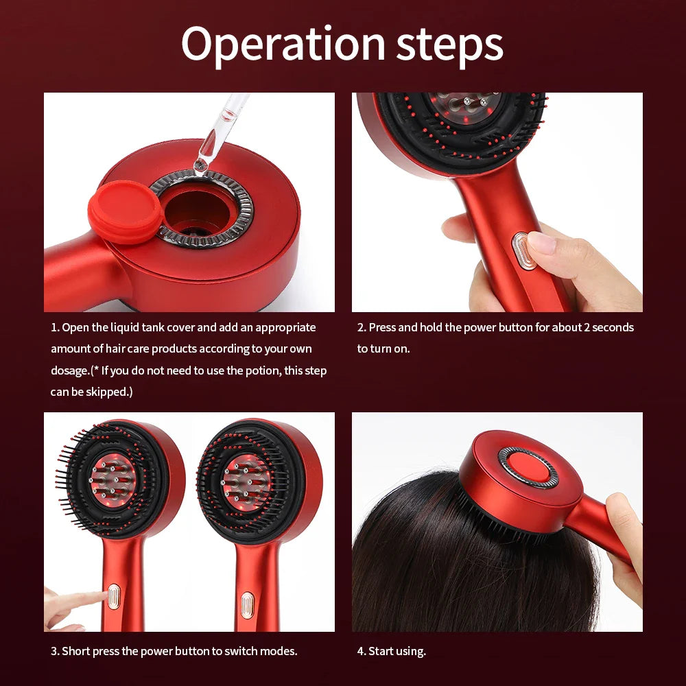 Glowsly™ Electric Hair Scalp Massage Brush